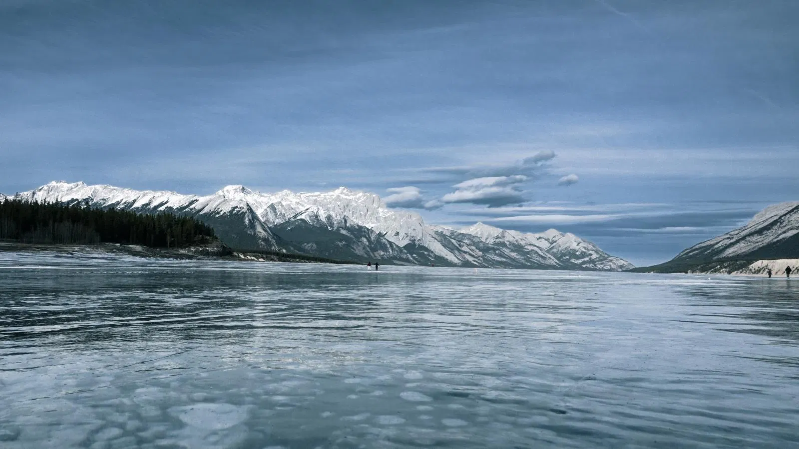 Icefields Parkway – Bow Lake & Crowfoot Glacier & Abraham Bubble Lake